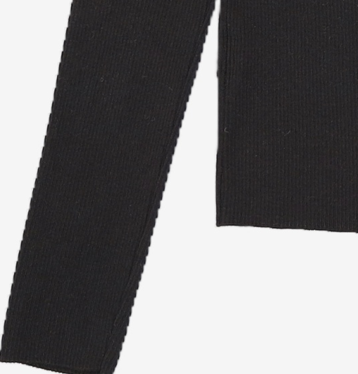 던스트(DUNST) RIBBED CUT OUT KNIT TOP BLACK_UDSW4A211BK S