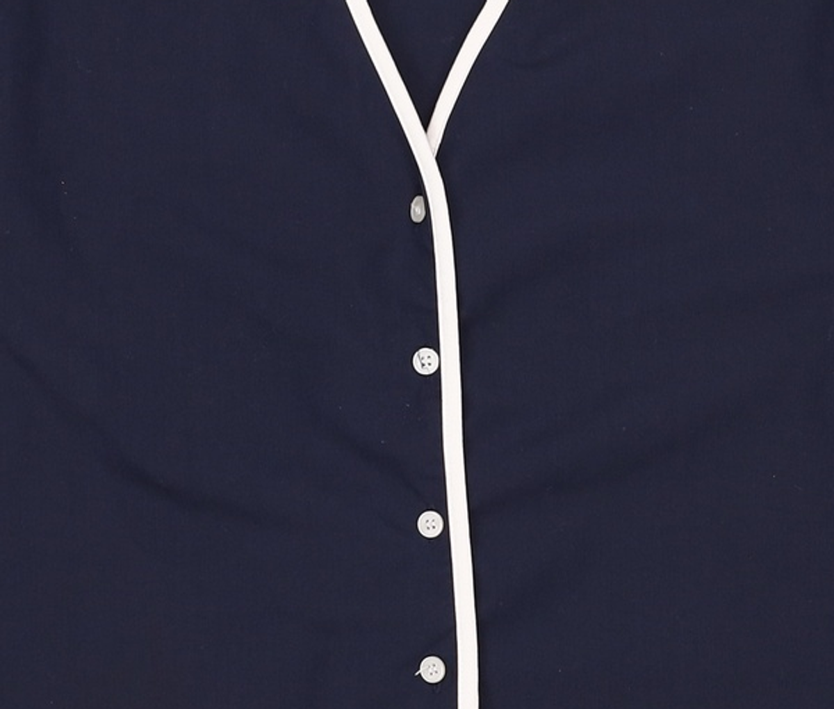 엽페(YUPPE) wrap shirts_navy FREE