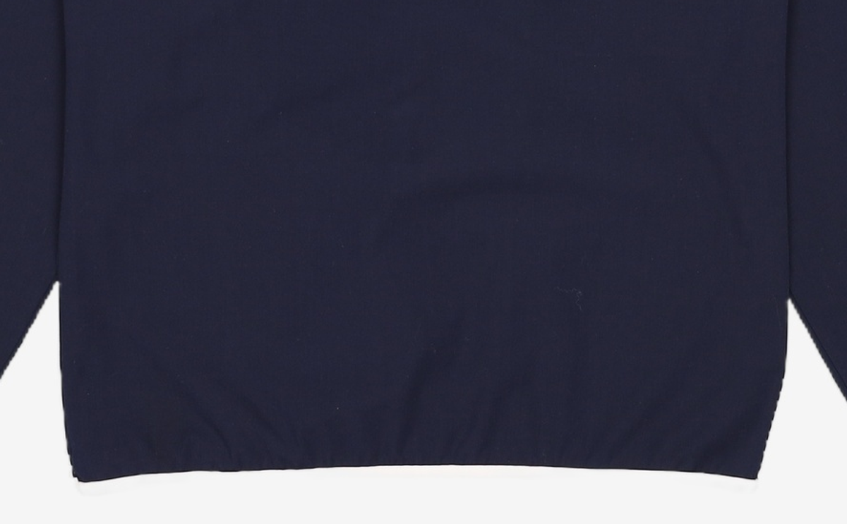 엽페(YUPPE) wrap shirts_navy FREE