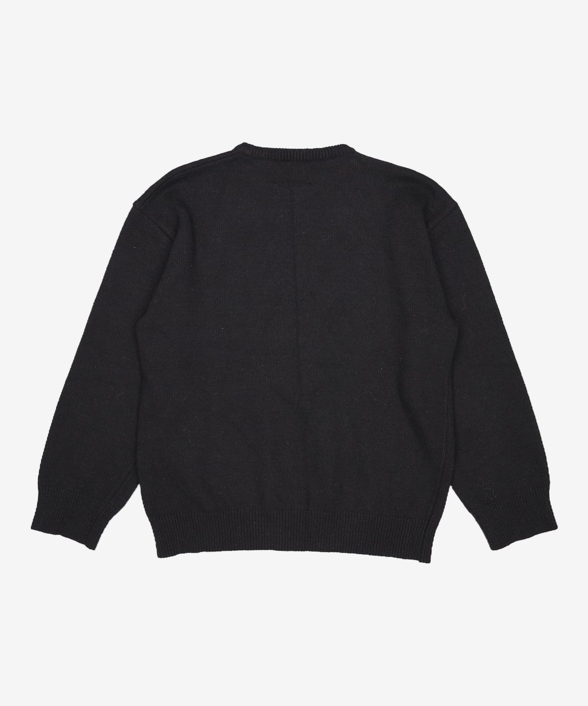 엠엠엘지(MMLG) [Mmlg] 1987 KNIT (INTARSIA) (BLACK) L