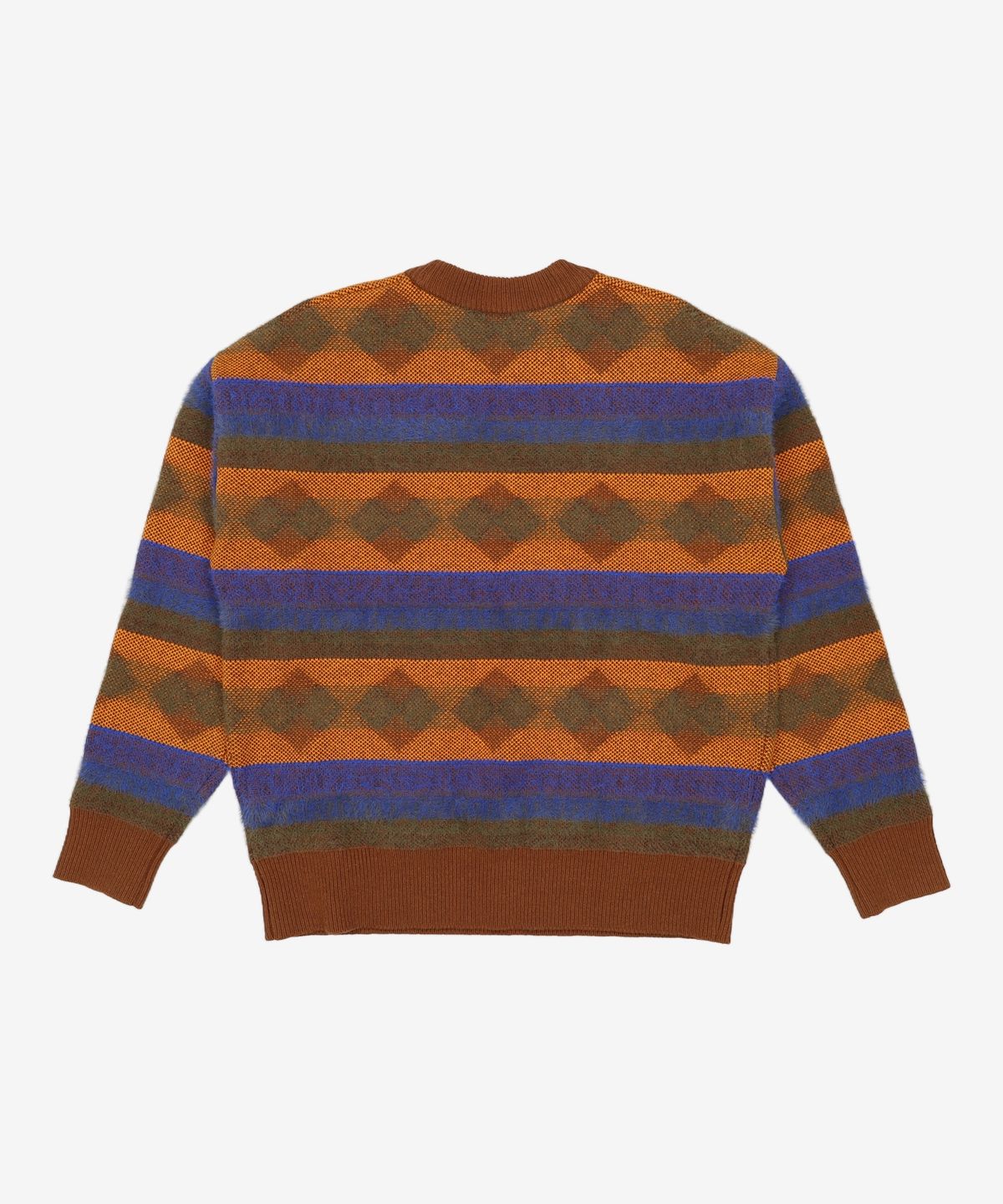 아모멘토(AMOMENTO) JACQUARD KNIT PULLOVER 100