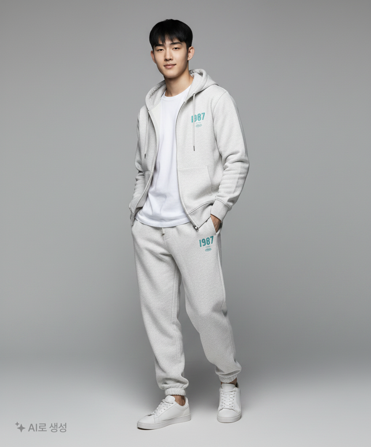 엠엠엘지(MMLG) [Mmlg] 19MG SWEAT PANTS (OATMEAL) S