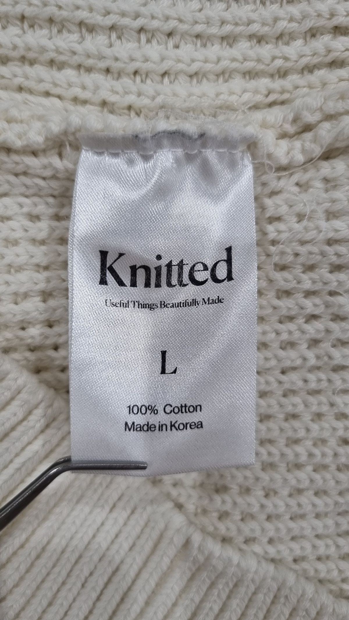 니티드(KNITTED) 니트/스웨터 L