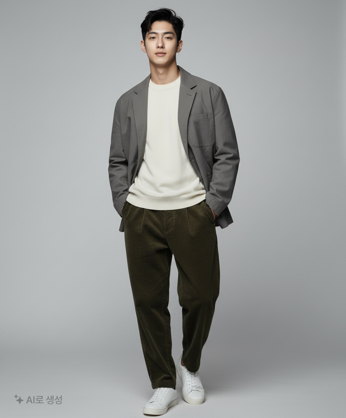 유니클로(UNIQLO) 코튼 팬츠 S