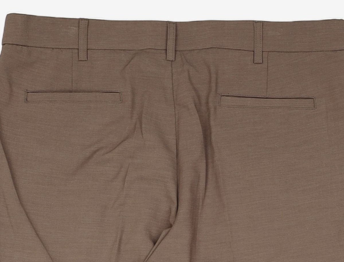 드로우핏(DRAW FIT) 쿨 린넨 히든 밴딩 슬랙스 [BROWN] XL