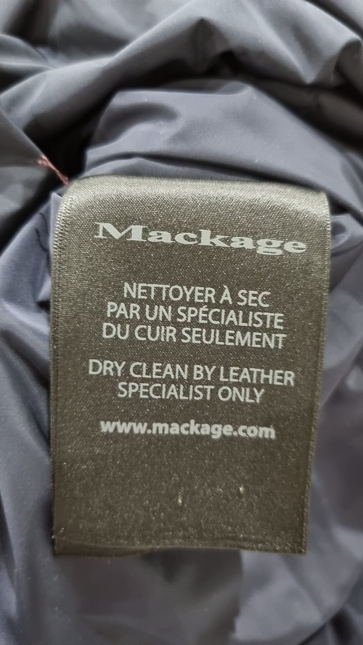 맥케이지(MACKAGE) 하프 패딩/하프 헤비 아우터 M