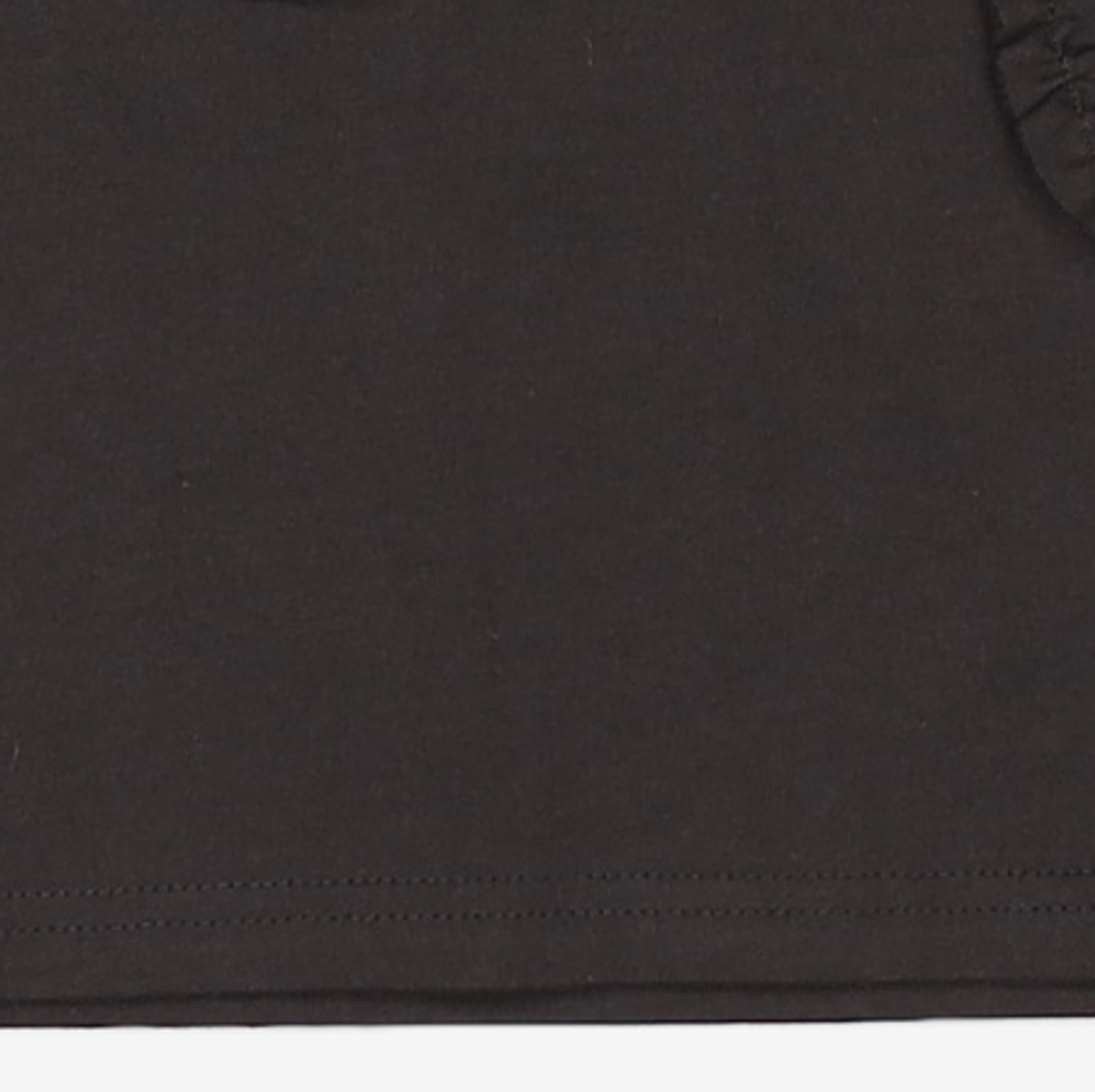 시눈(SINOON) Butterfly Frill T-Shirts (Black) M