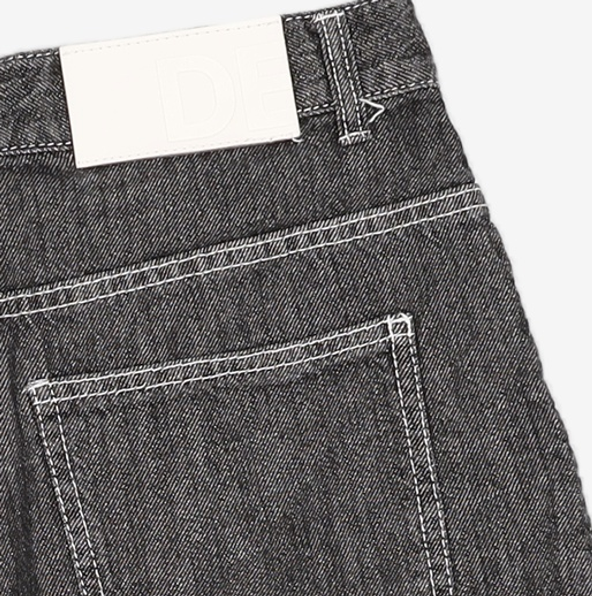 데케트(DECET) [썸머 린넨라이크]Linen Like 2Pleats Shorts DCPT006AshBlack 30