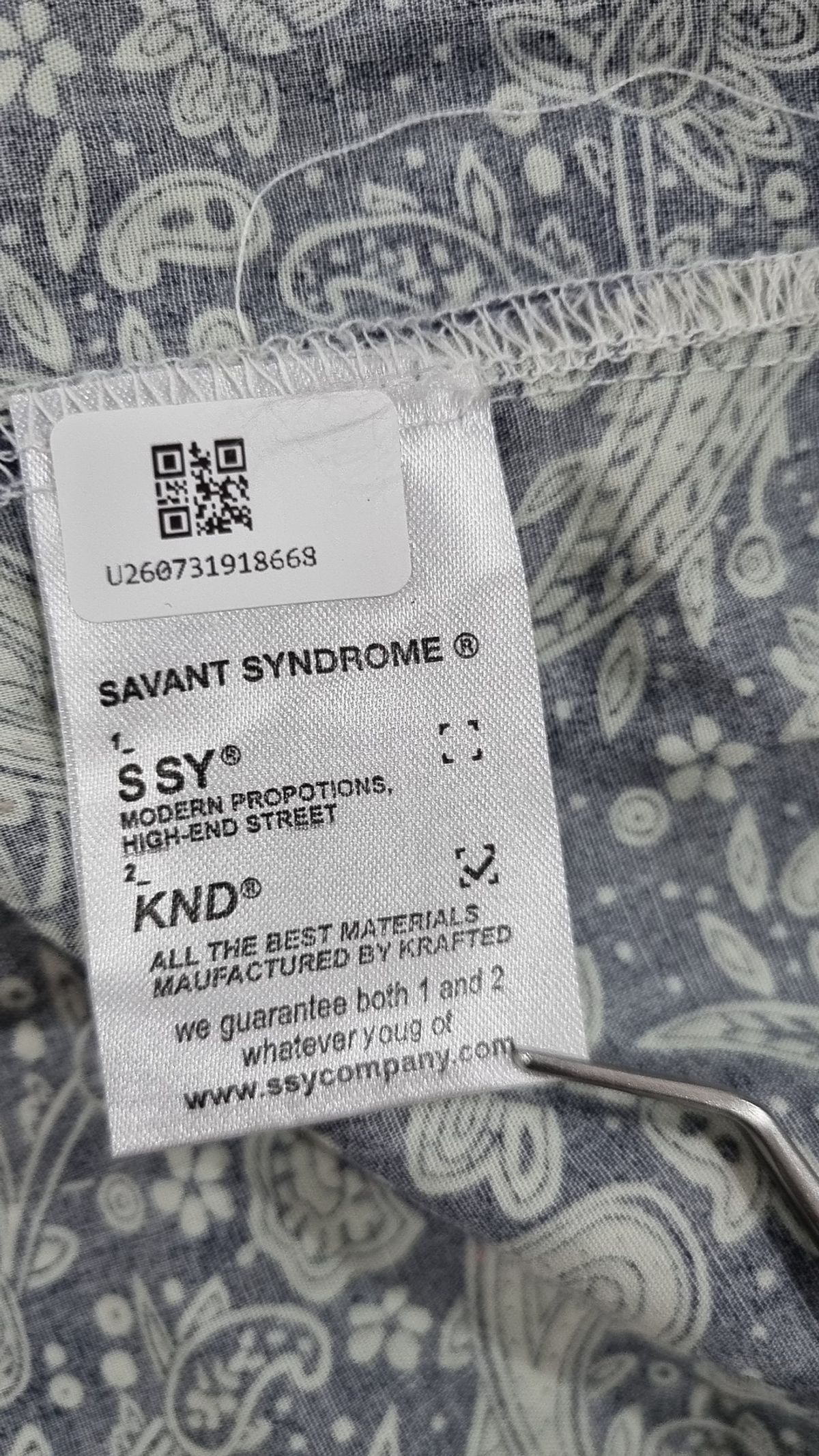 케이엔드(KND) 캐주얼 셔츠 M