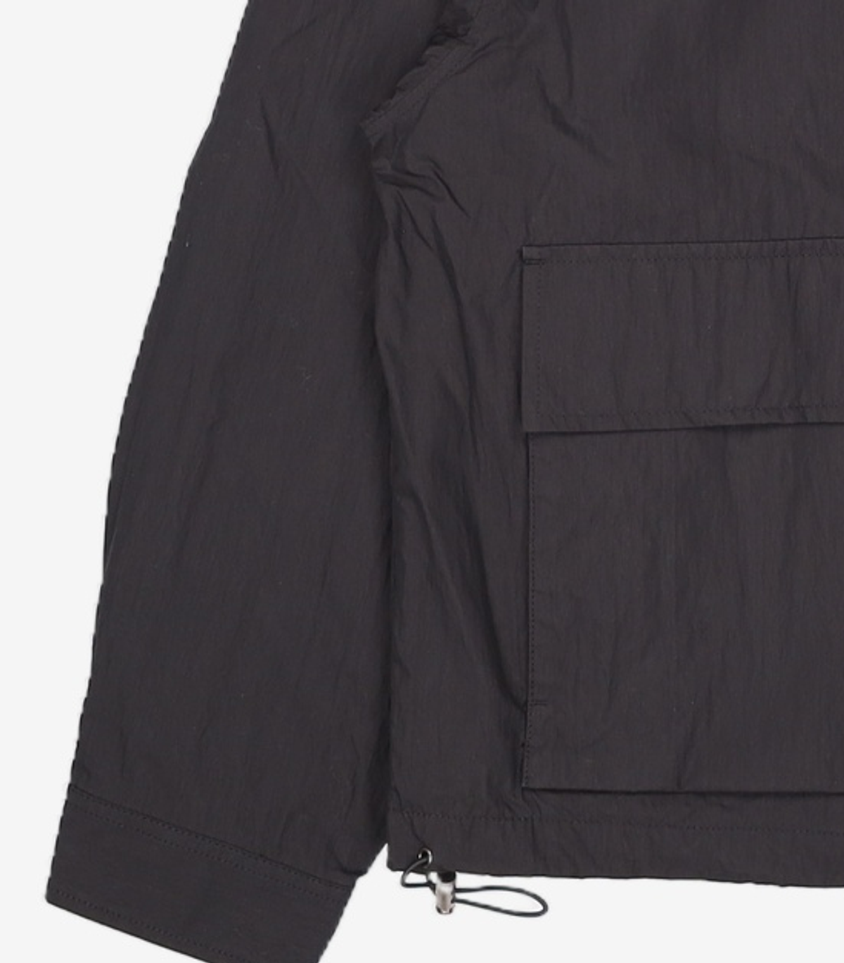 넌블랭크(NONBLANK) 밀리터리 3포켓 점퍼_BLACK XL