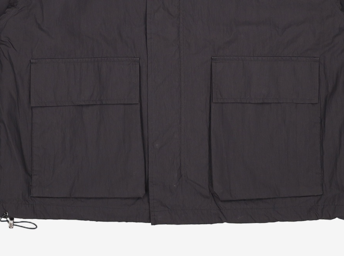 넌블랭크(NONBLANK) 밀리터리 3포켓 점퍼_BLACK XL
