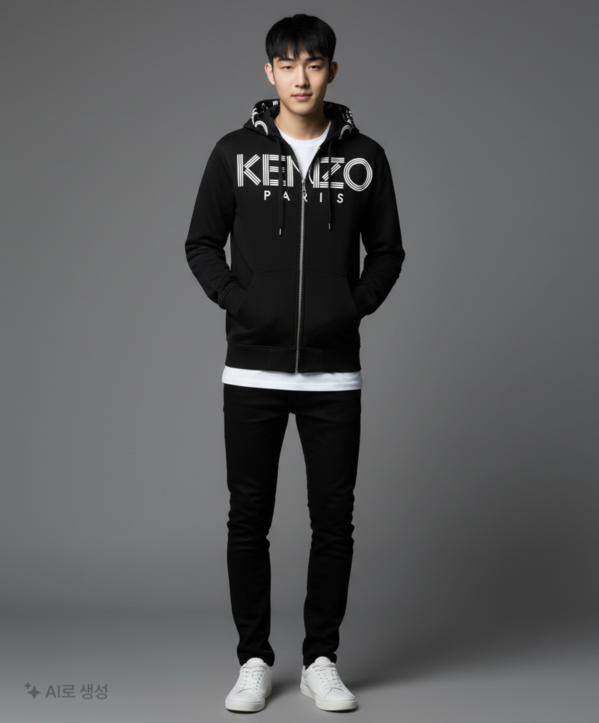 겐조(KENZO) 후드 집업 S