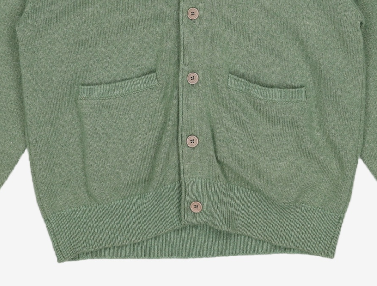 마리떼 프랑소와 저버(MARITHÉ + FRANҪOIS GIRBAUD) V NECK CARDIGAN light mint M