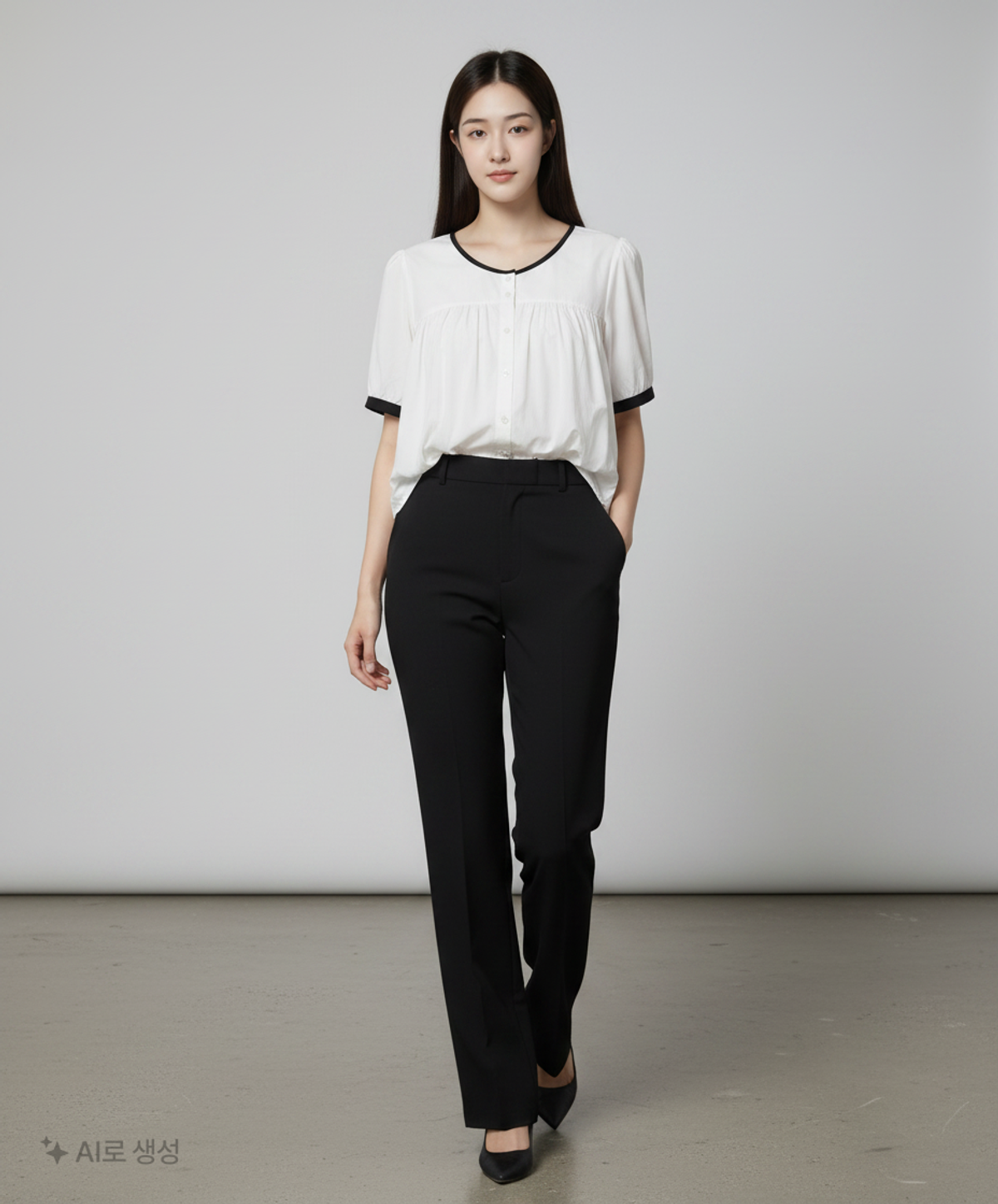 드로우핏(DRAW FIT) 블라우스 XS
