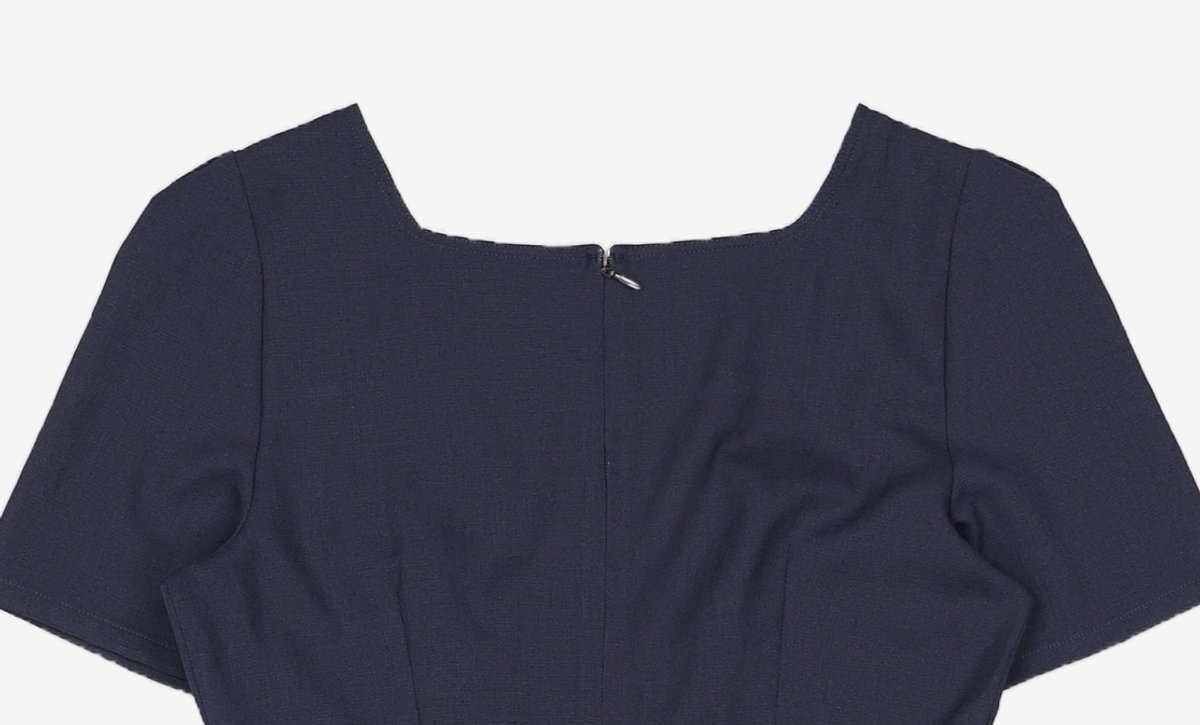 미쏘(MIXXO) 퍼프소매 A라인 미니 원피스_MIWOWD702G S