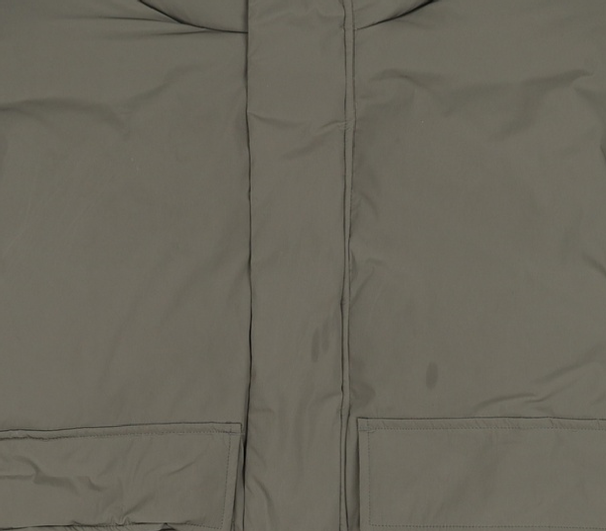 인사일런스(INSILENCE) 포켓 구스 다운 자켓 DARK SEA GREEN XS