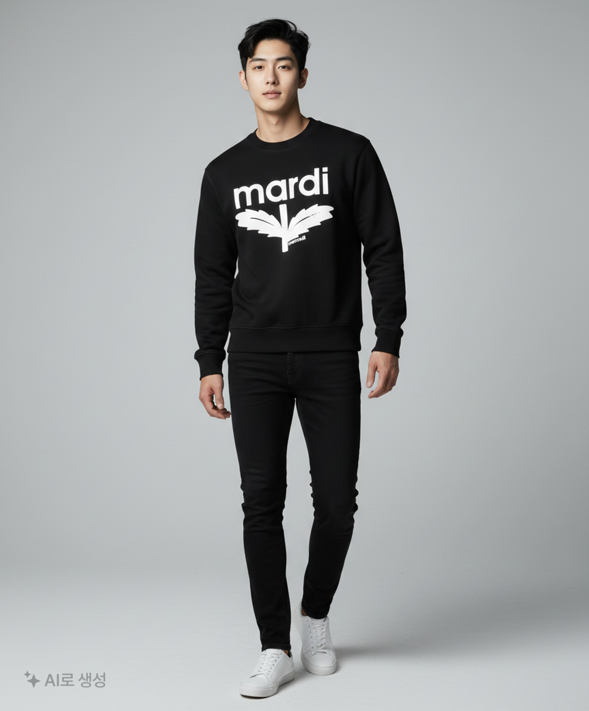 마르디 메크르디(MARDI MERCREDI) 맨투맨/스웨트셔츠 3XL