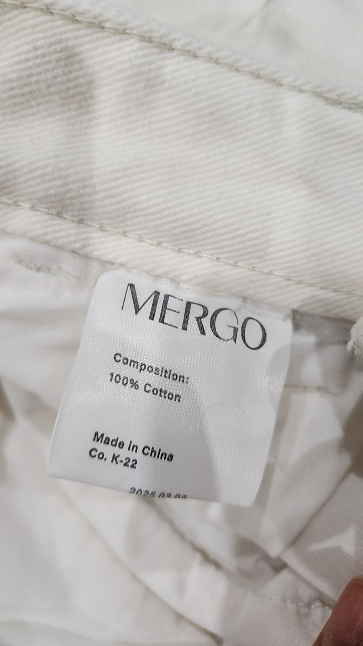 메르고(MERGO) 코튼 팬츠 L