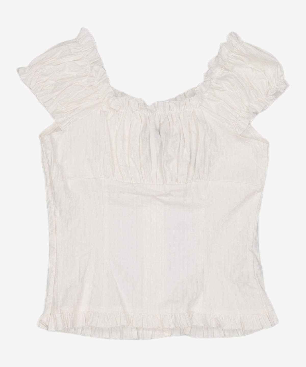 라츠유(LOTSYOU) lotsyou_Ella Blouse White S