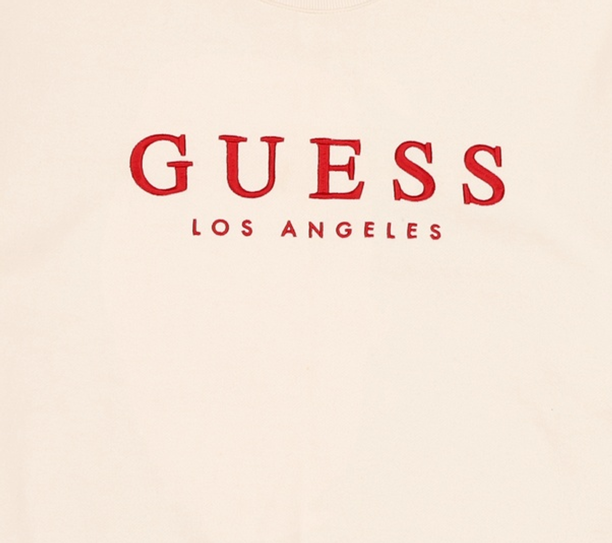 게스(GUESS) 남성 기획 GUESS LOS ANGELES 자수 기모 M2M XXL