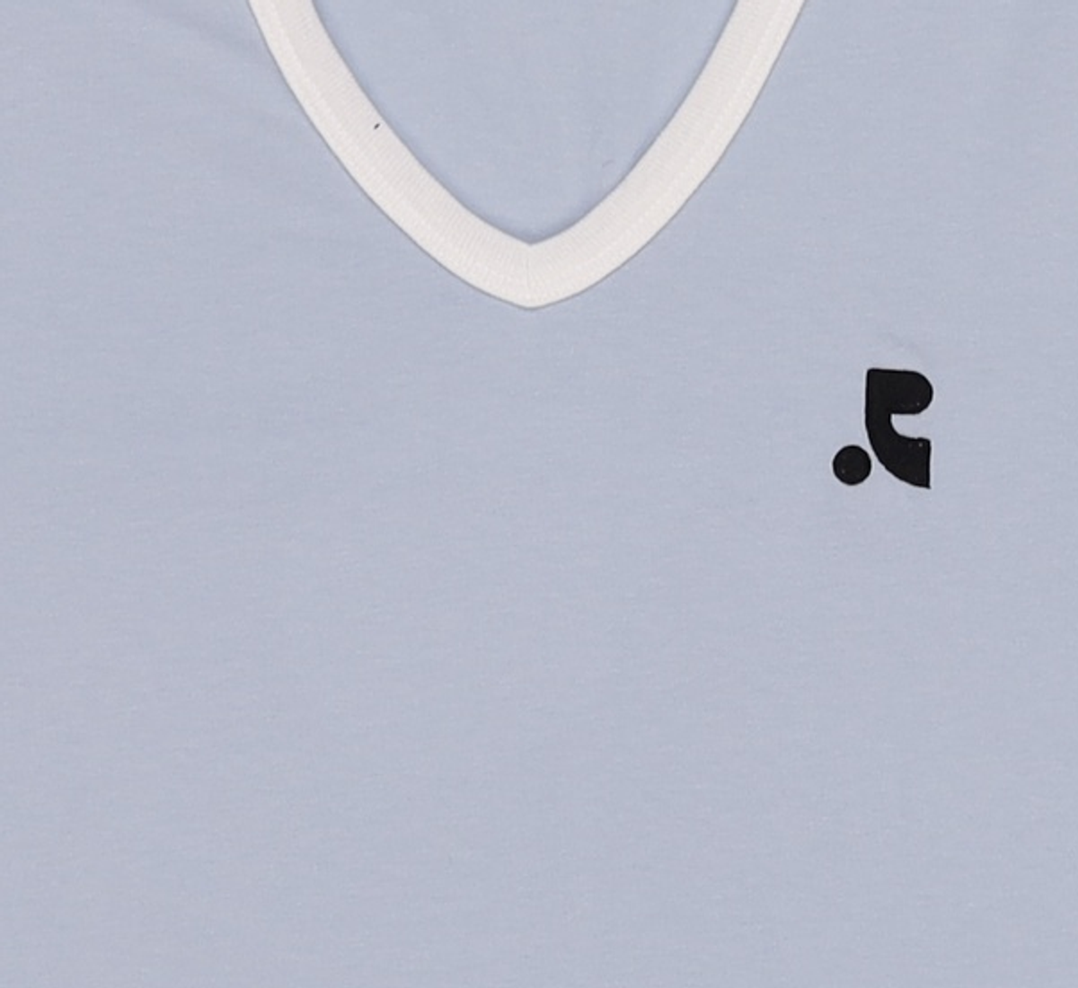 레스트앤레크레이션(REST&RECREATION) V-NECK RINGER T-SHIRT_SKY BLUE ONE SIZE