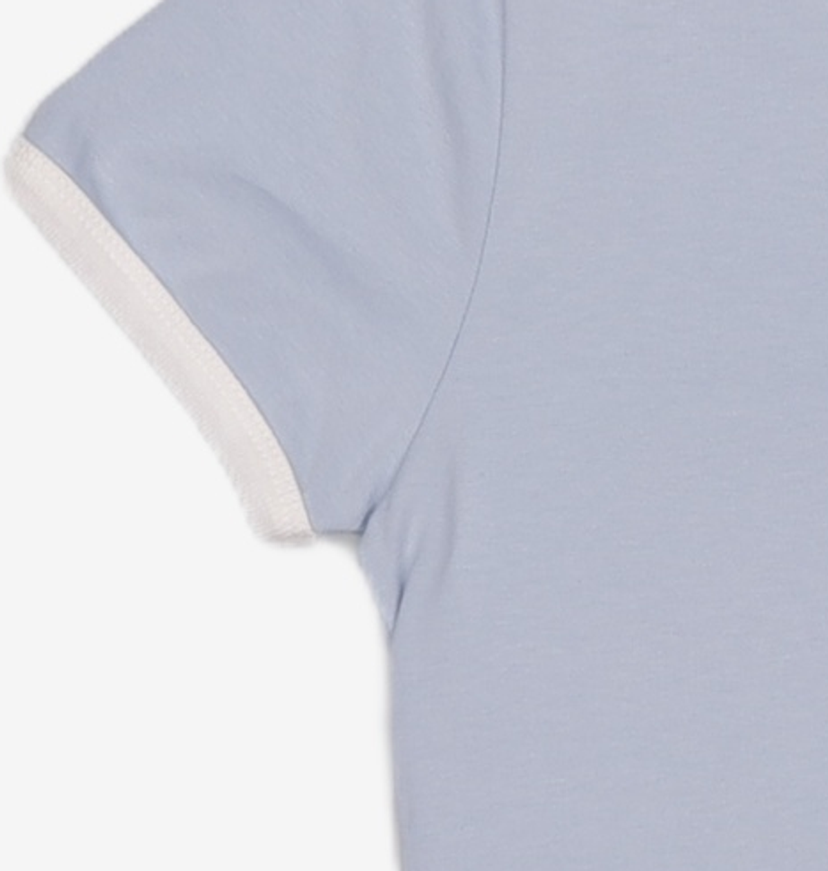 레스트앤레크레이션(REST&RECREATION) V-NECK RINGER T-SHIRT_SKY BLUE ONE SIZE