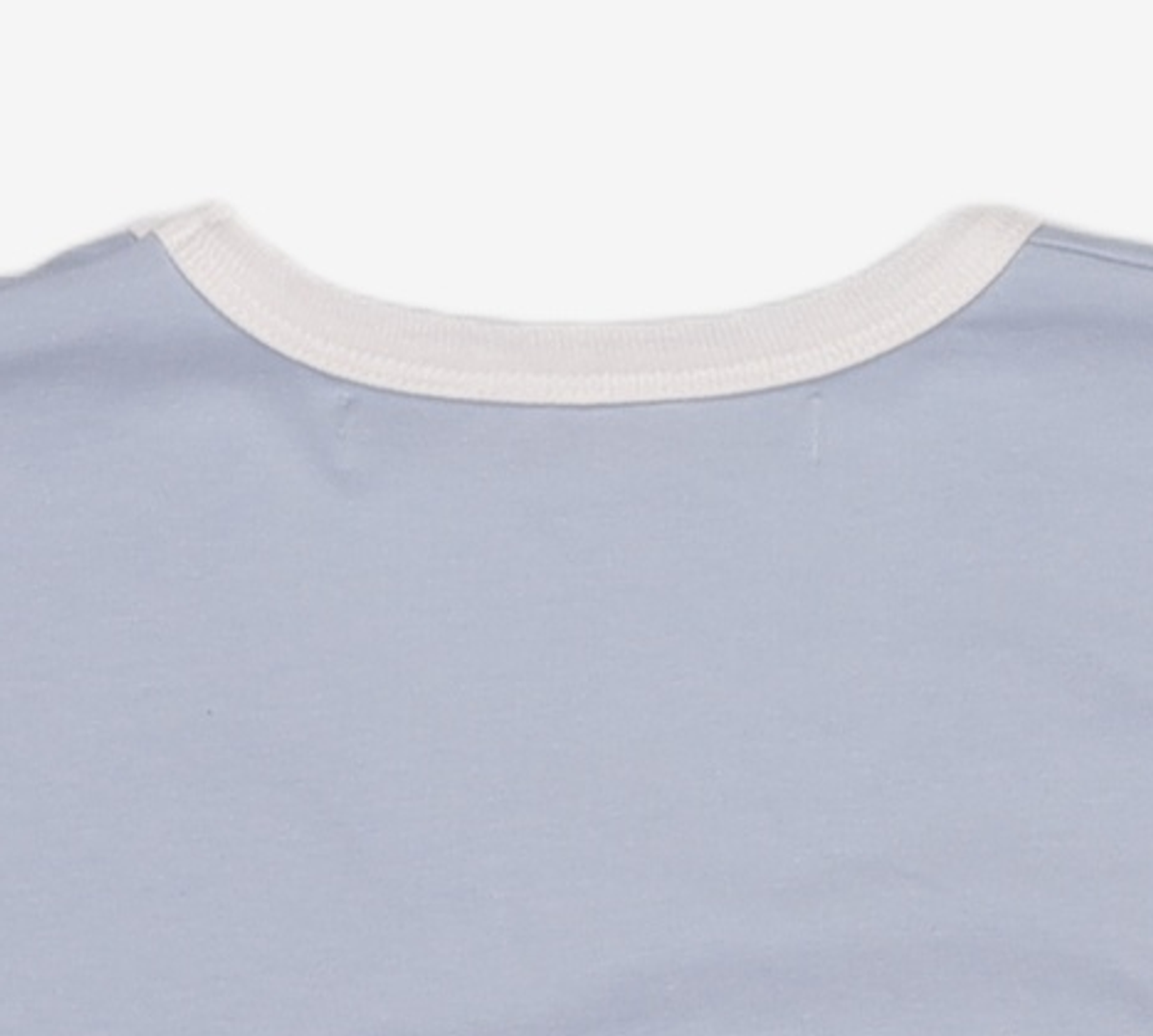 레스트앤레크레이션(REST&RECREATION) V-NECK RINGER T-SHIRT_SKY BLUE ONE SIZE