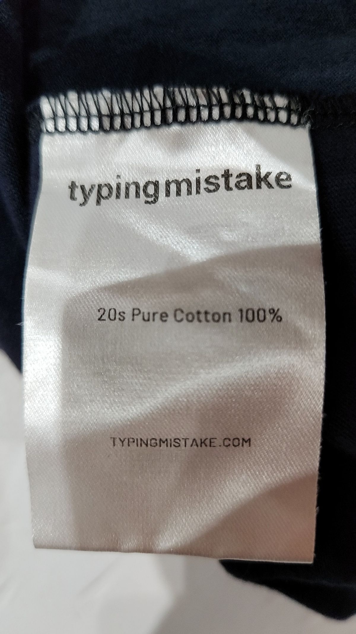타이핑미스테이크(TYPINGMISTAKE) 반소매 티셔츠 M