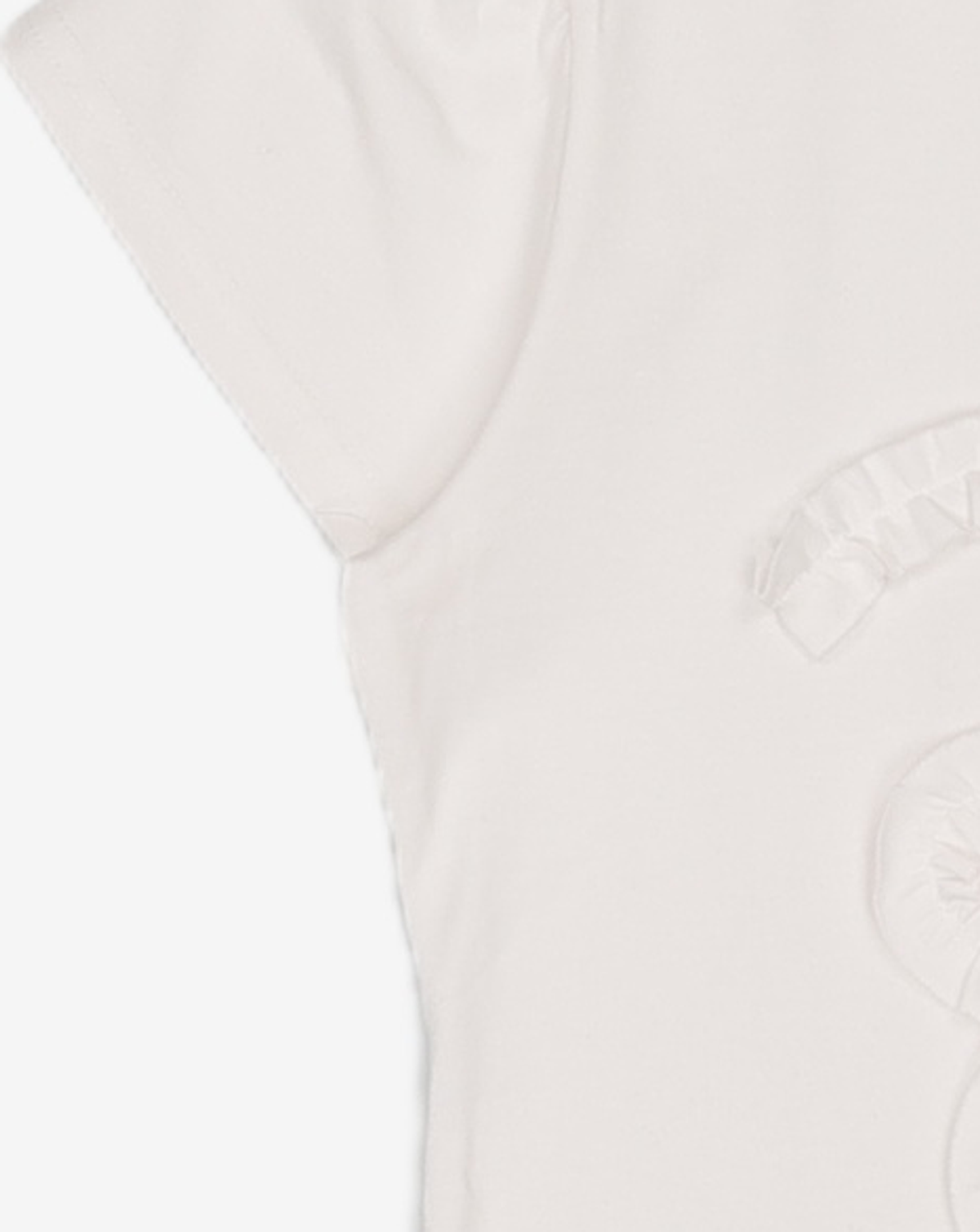 시눈(SINOON) Butterfly Frill T-Shirts (White) M
