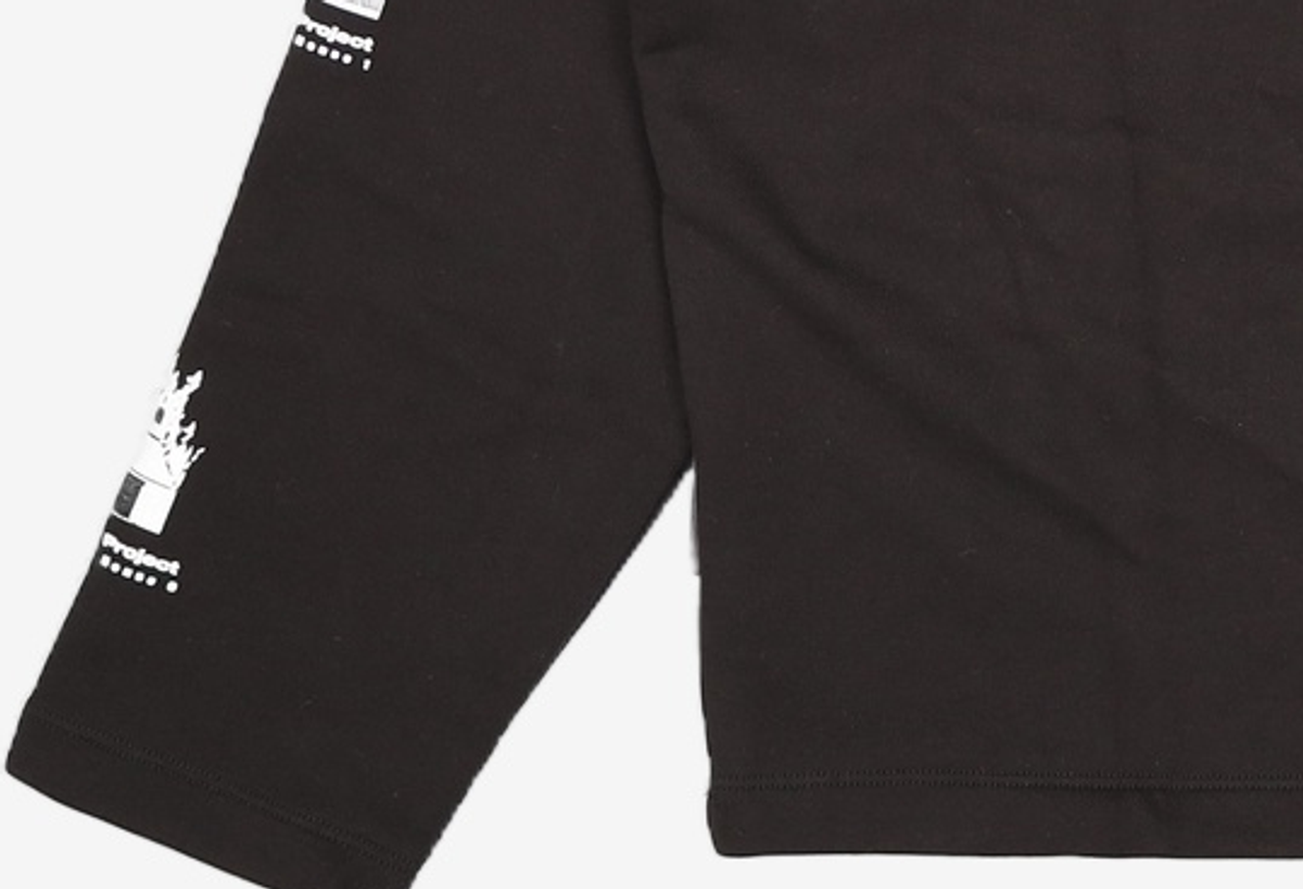 오프닝프로젝트(OPENING PROJECT) Black Burning House Sweatshirt 3