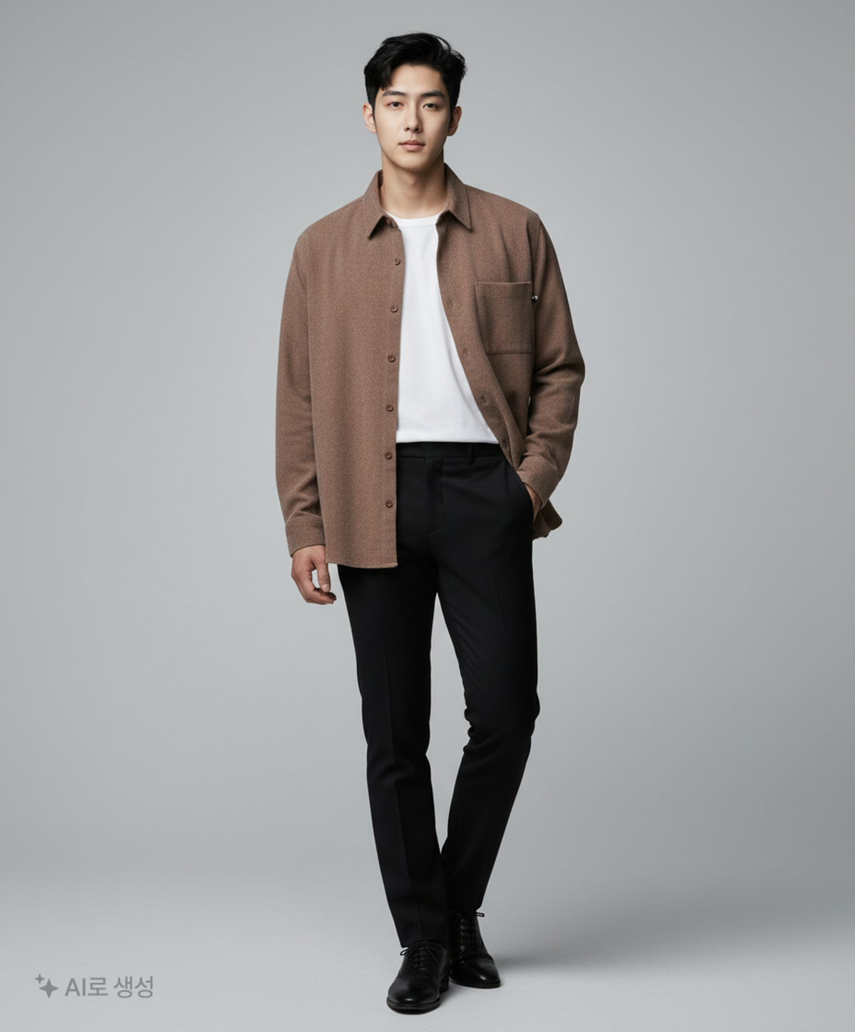 퍼스텝(PERSTEP) 캐주얼 셔츠 L