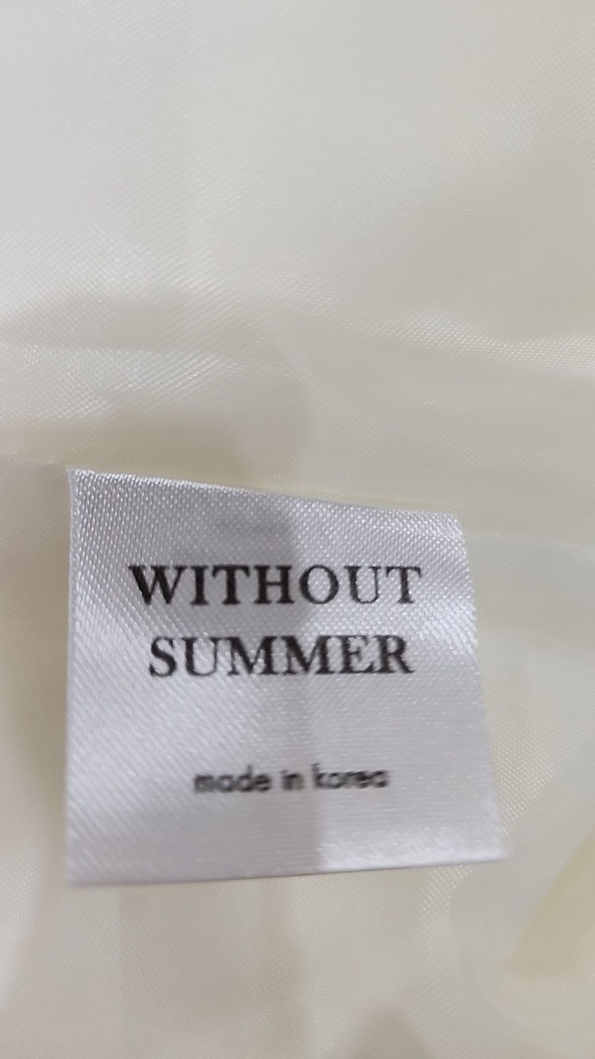 위드아웃썸머(WITHOUT SUMMER) 기타 점퍼/재킷 M