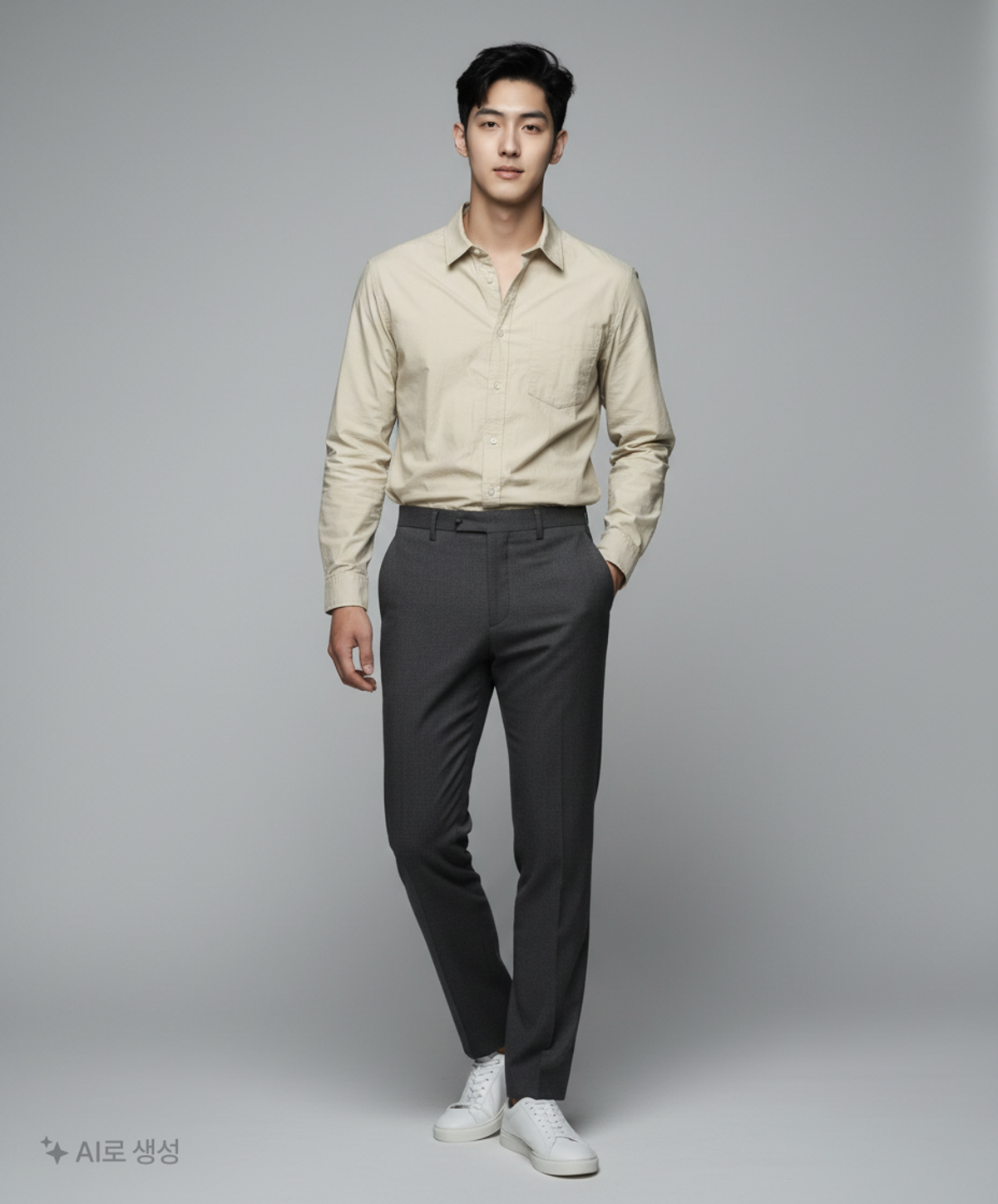 마인드브릿지(MINDBRIDGE) 캐주얼 셔츠 100