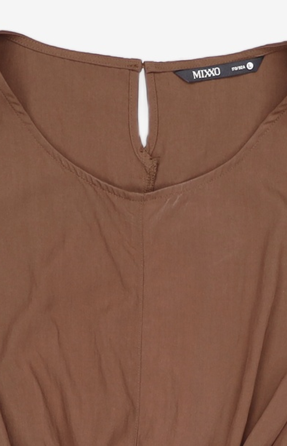 미쏘(MIXXO) 랩변형 블라우스_MIWBWF818B L