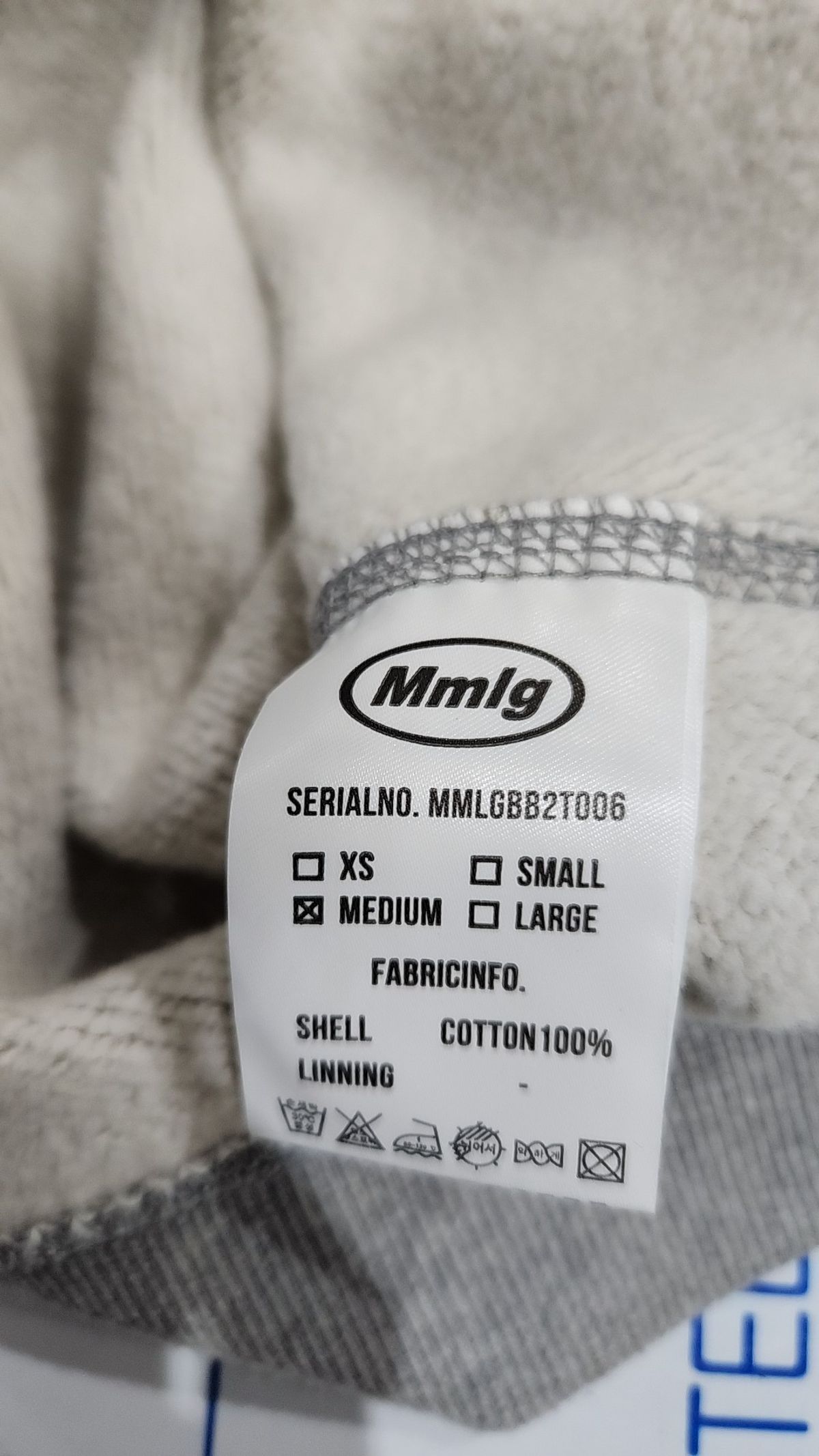 엠엠엘지(MMLG) [Mmlg] MG SPORTS SWEAT (EVERY GREY) M