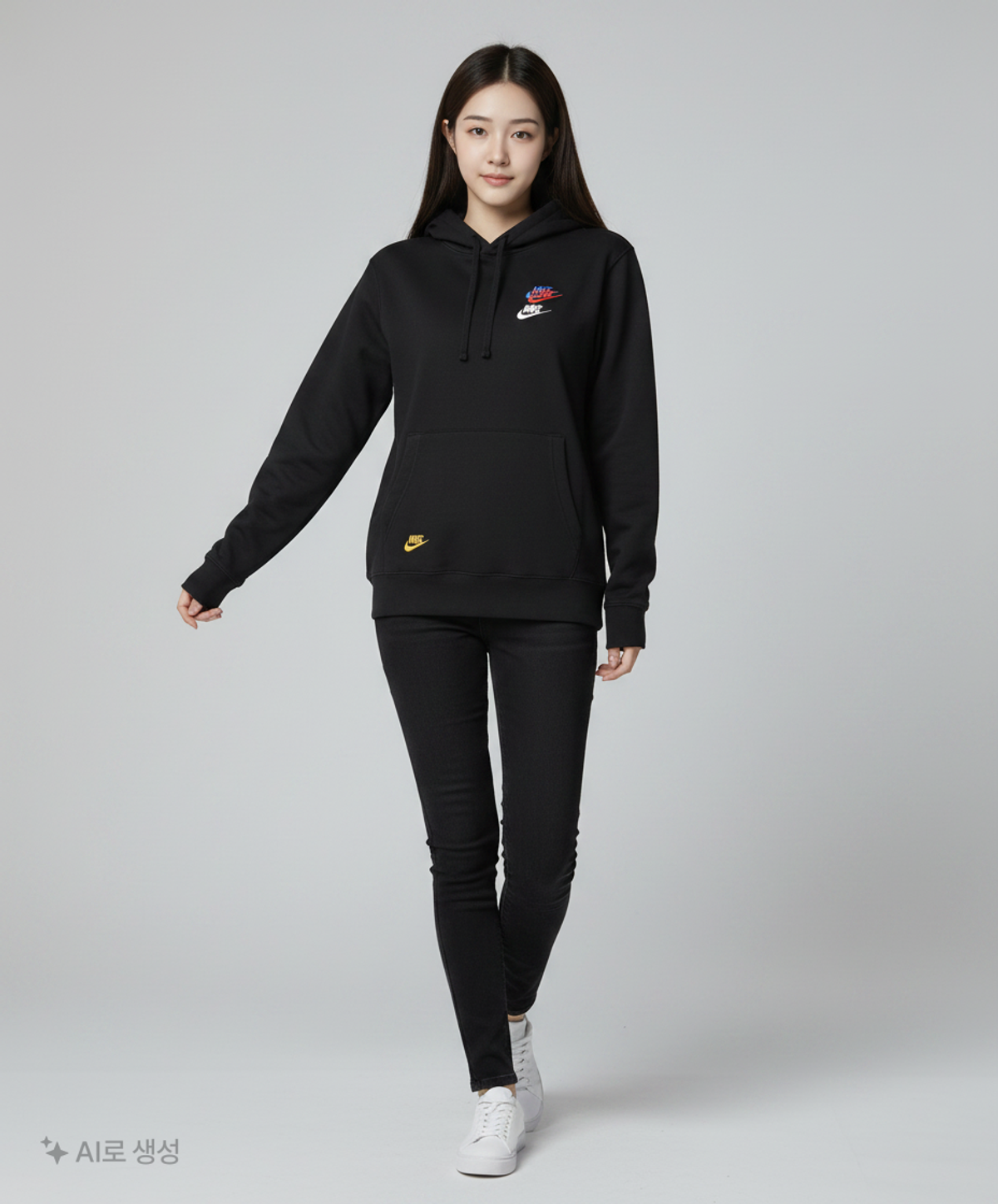 나이키(NIKE) 후드 티셔츠 L