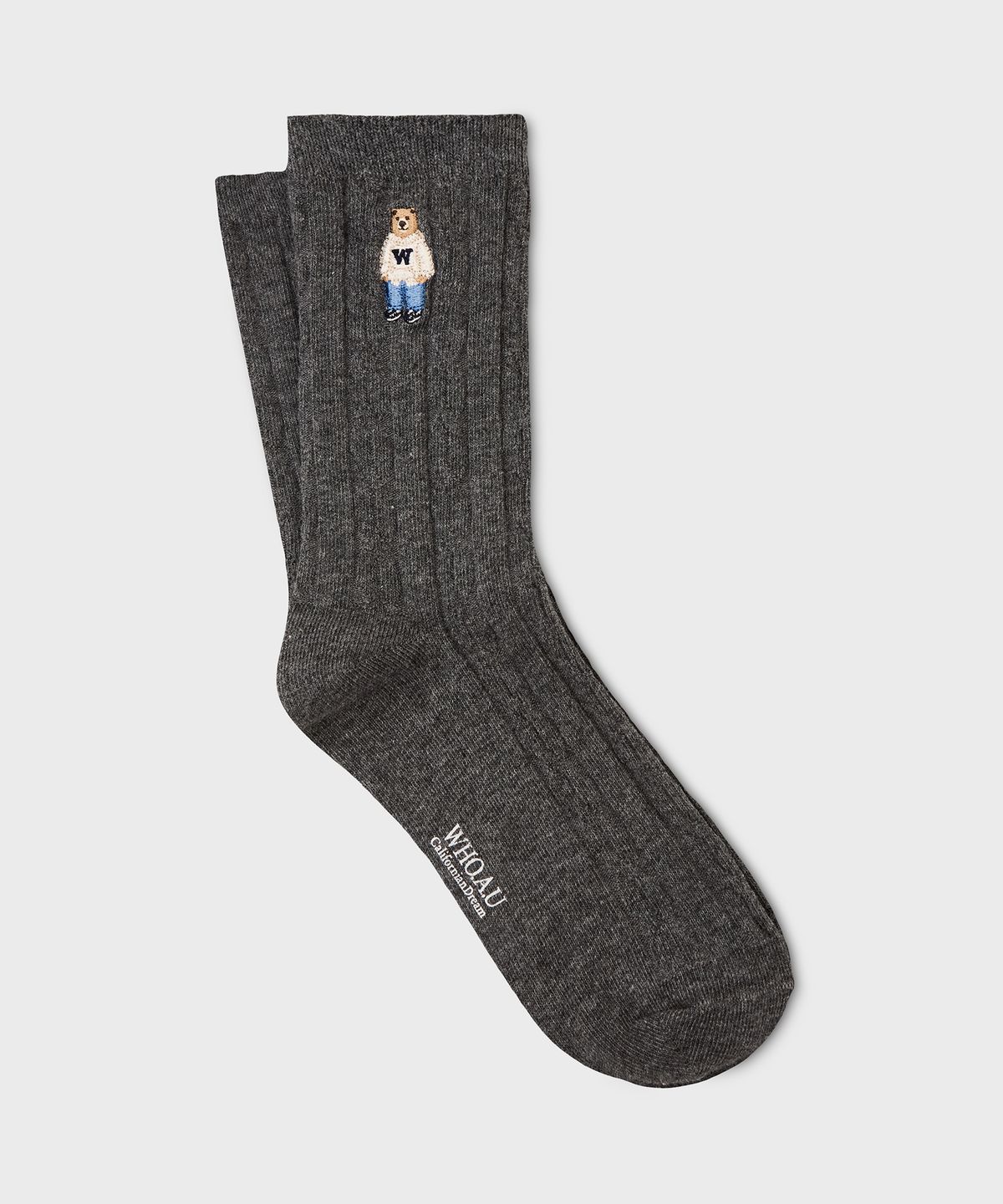 후아유(WHO.A.U) Steve Cable Socks / WHAYG4T31A
