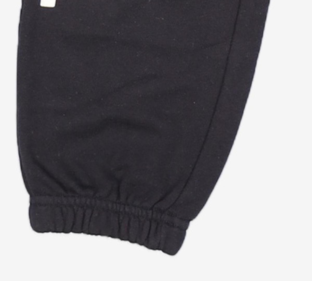 골스튜디오(GOALSTUDIO) FLOCKING KNIT JOGGER PANTS - BLACK XS
