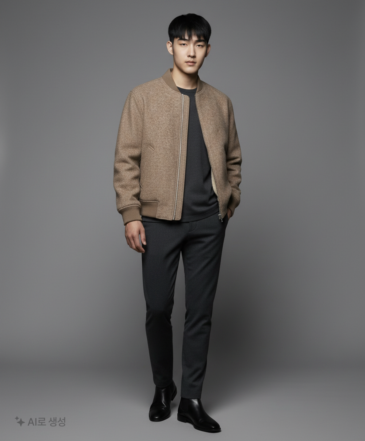 자라(ZARA) 항공 점퍼/블루종/MA-1 XL