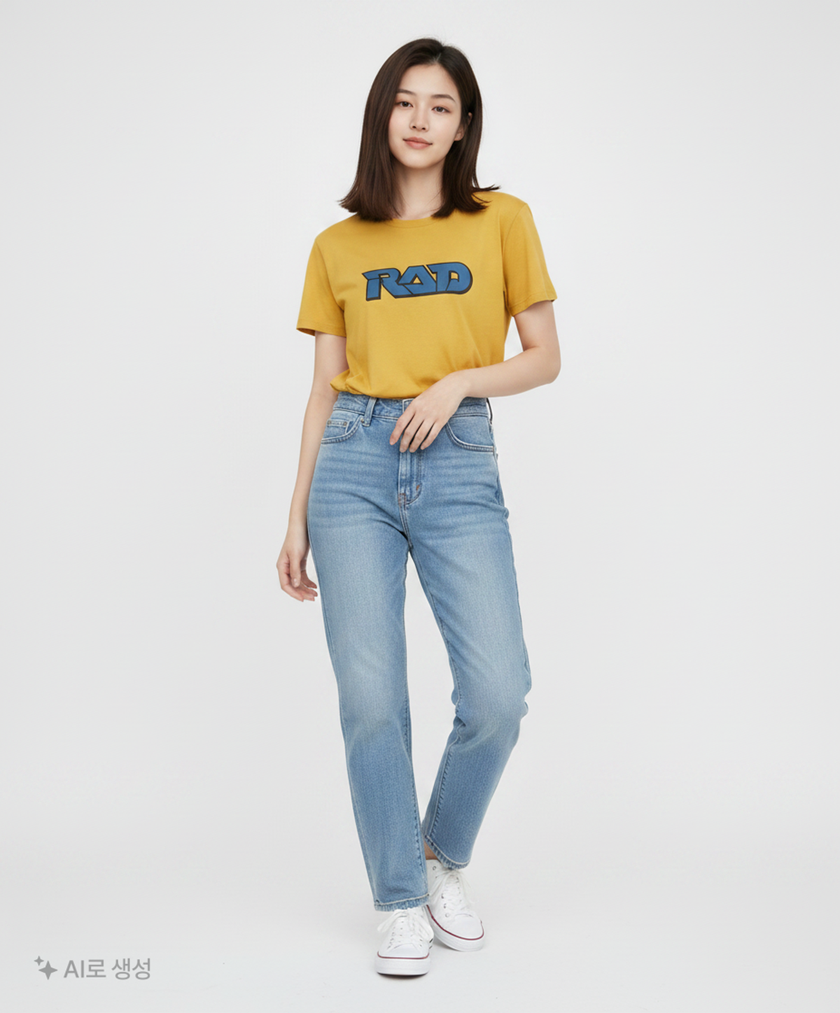 마우시(MOUSSY) 반소매 티셔츠 FREE