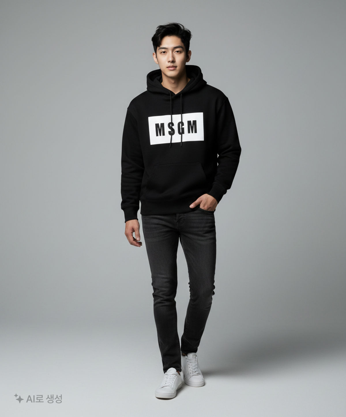 엠에스지엠(MSGM) 후드 티셔츠 M