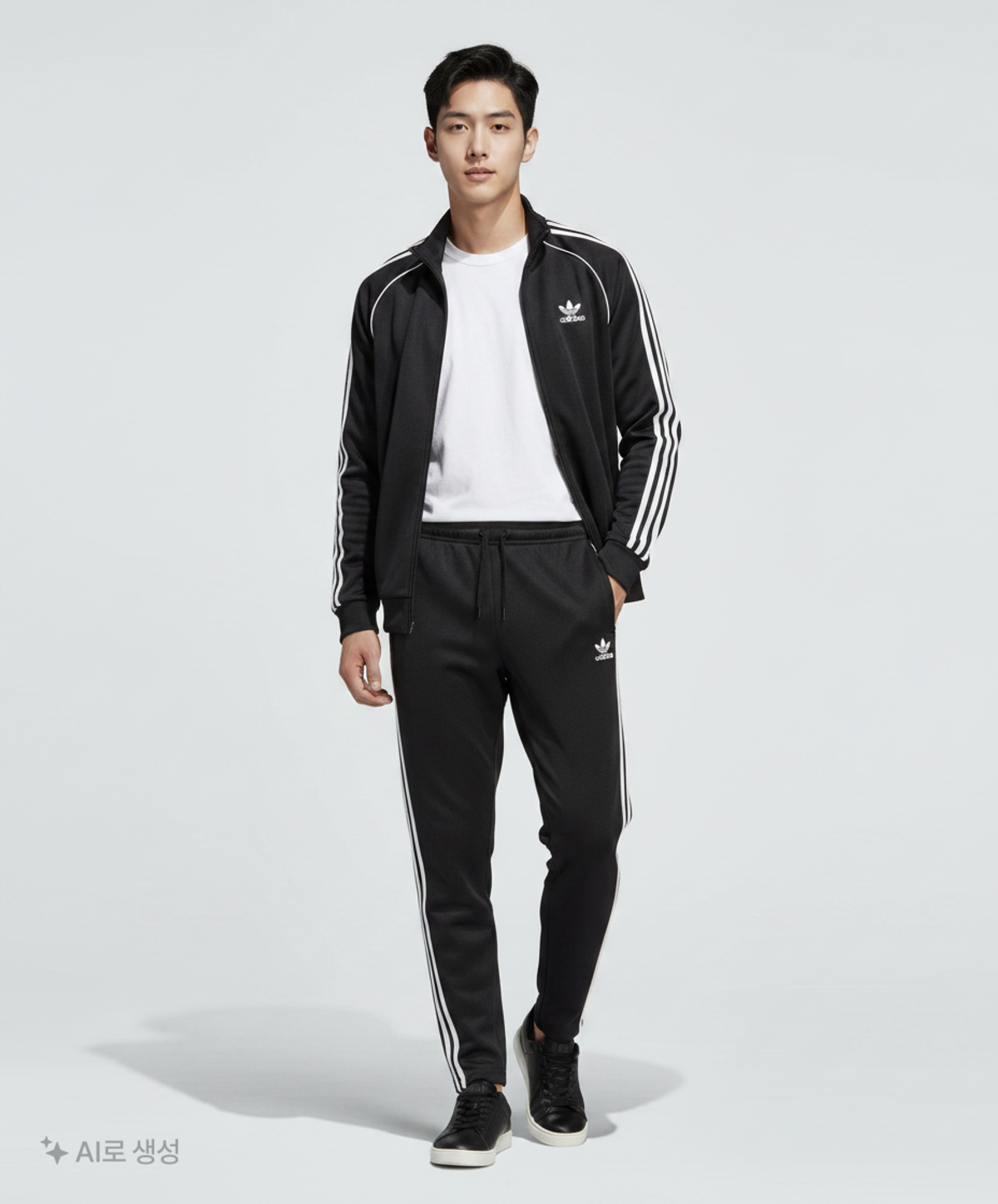 아디다스(ADIDAS) 에센셜 3S 테이퍼드 오픈헴 팬츠 DU0456 XL