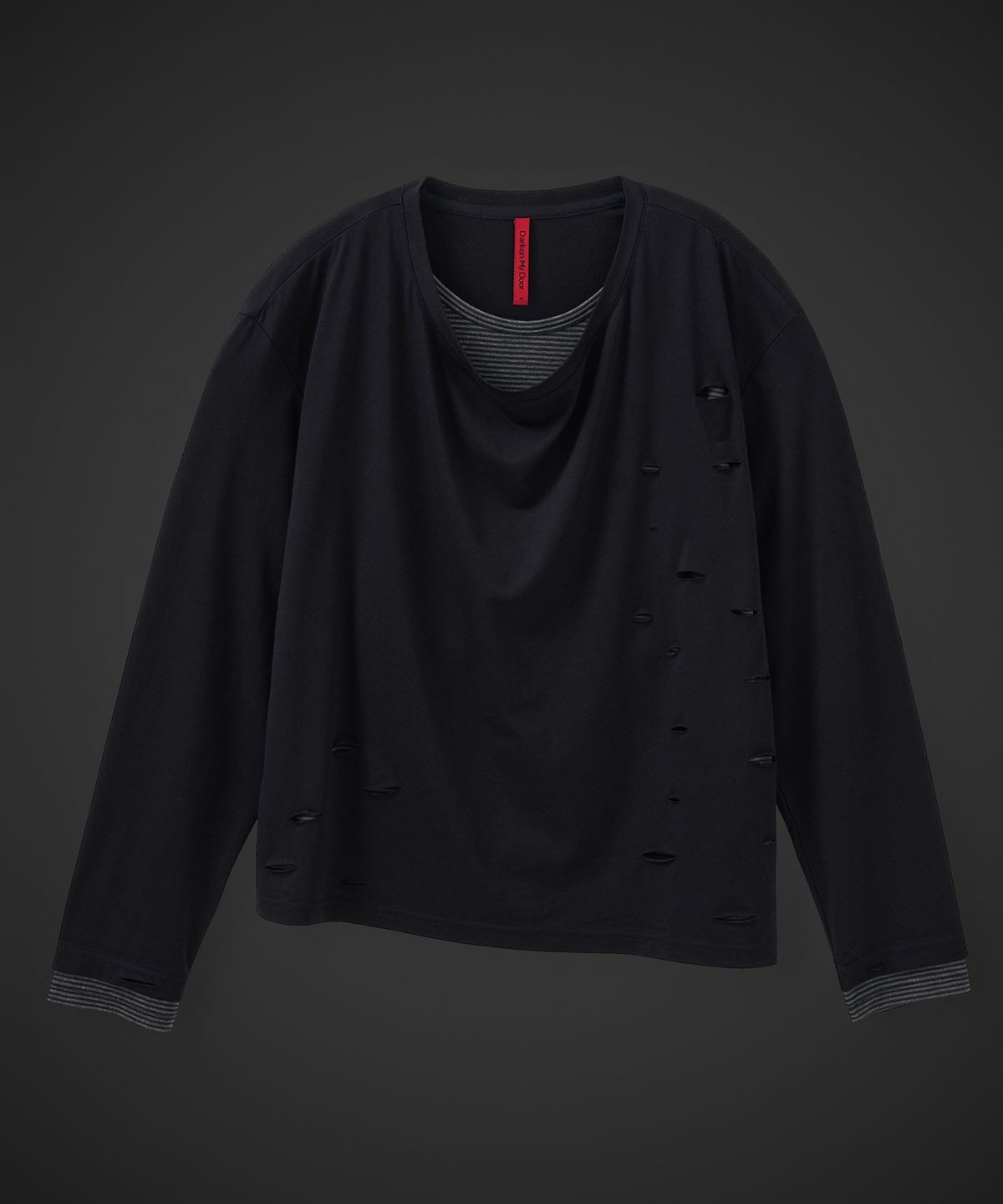 테이크이지(TAKEASY) [DMD] BREACH LD T-SHIRT - Charcoal