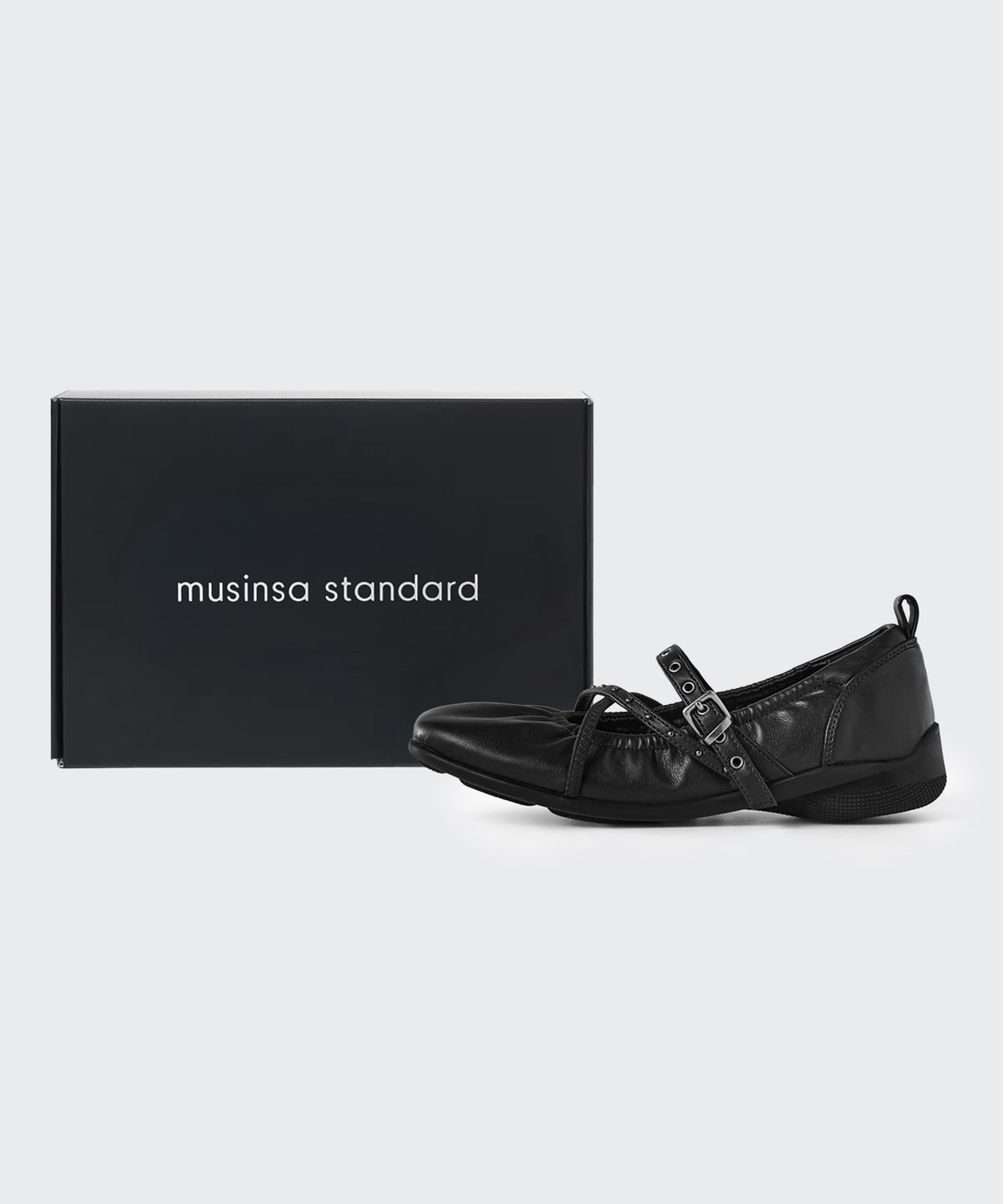 무신사 스탠다드 우먼(MUSINSA STANDARD WOMAN) 우먼즈 스트랩 메리 제인 [블랙]