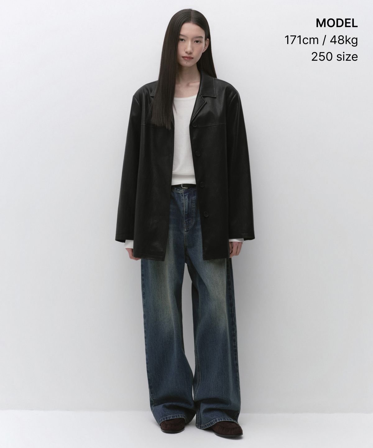무신사 스탠다드 우먼(MUSINSA STANDARD WOMAN) 우먼즈 스웨이드 셔링 페니 로퍼 [브라운]