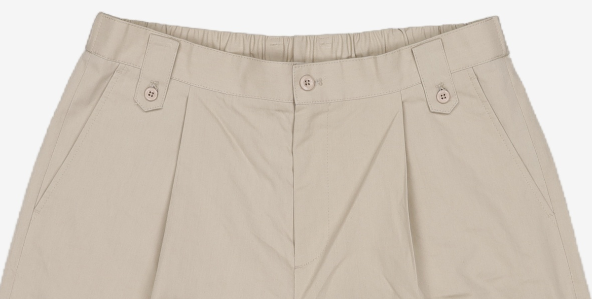 티엔지티(TNGT) Cotton Banding Shorts (Ivory) TNPA5E203IV 86