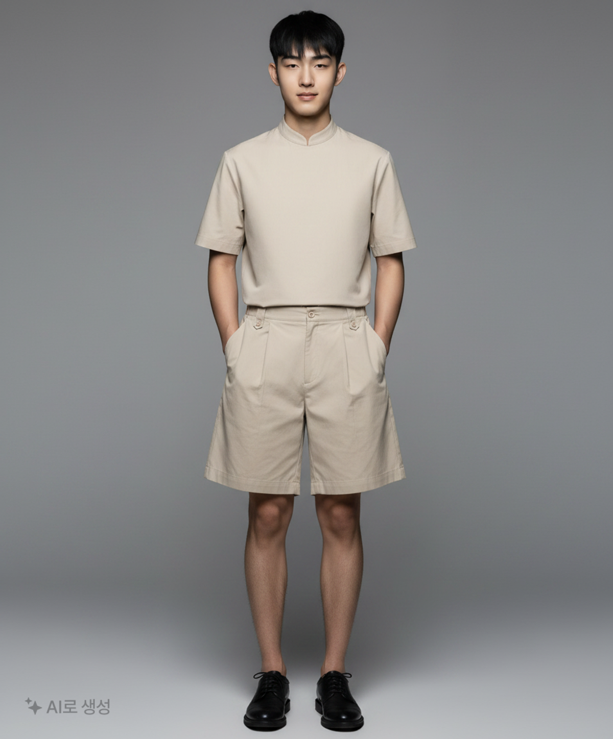 티엔지티(TNGT) Cotton Banding Shorts (Ivory) TNPA5E203IV 86
