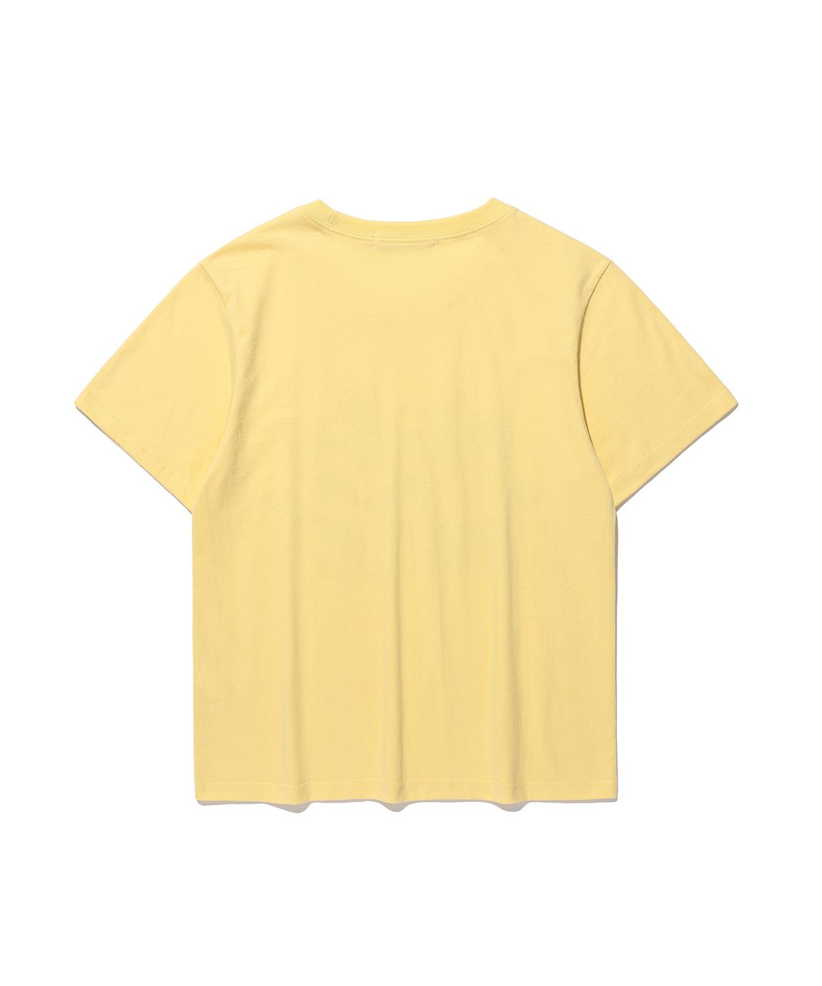 이지이지이지(EASYEASYEASY) Easy 222 Coil Logo Tee Yellow