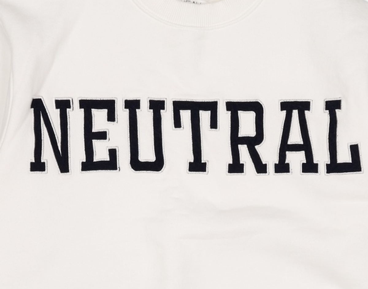 로우(L'EAU) Neutral sweatshirt_tartan FREE