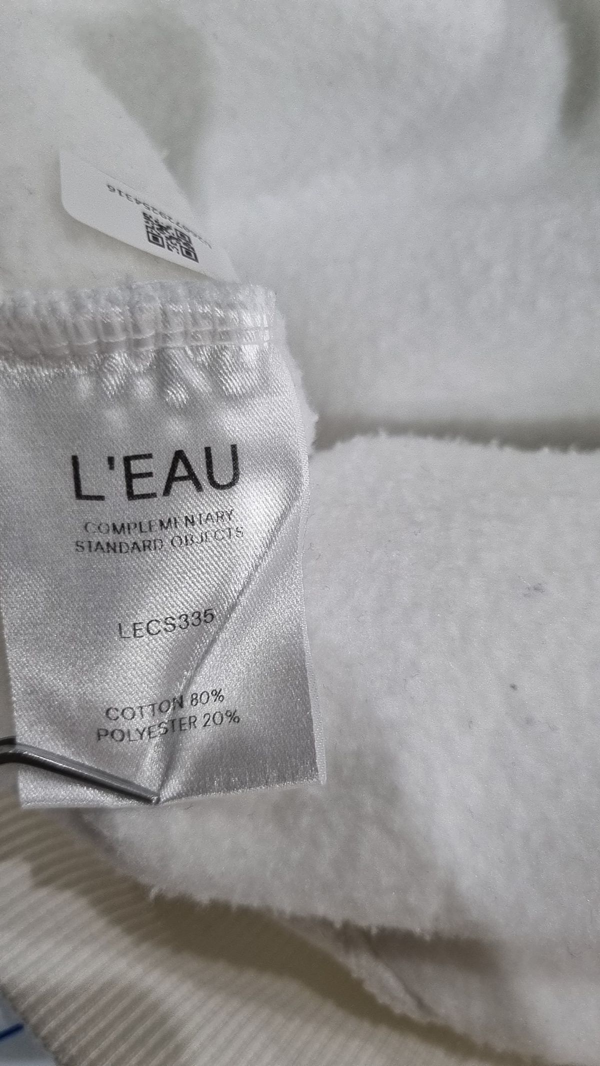 로우(L'EAU) Neutral sweatshirt_tartan FREE